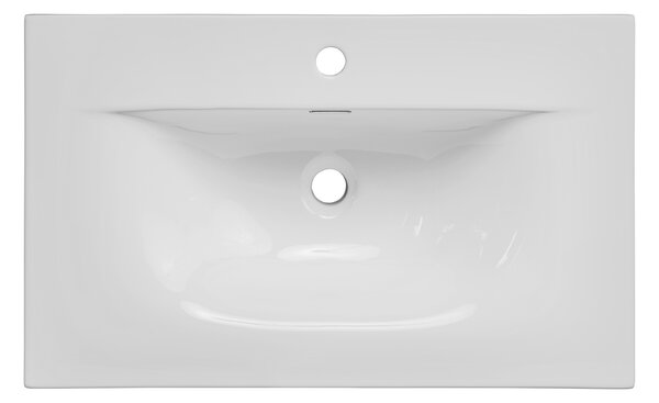 Comad Nábytkové keramické umývadlo SKY 80-8099, 81x46 cm, biela lesklá