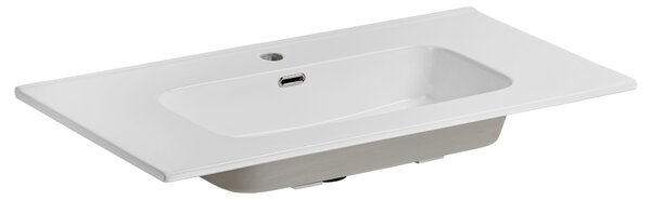 Comad Nábytkové keramické umývadlo GO 90/DP-8095, 91x46 cm, biela lesklá