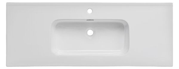 Comad Nábytkové keramické umývadlo GO 120/DP-8095, 121x46 cm, biela lesklá