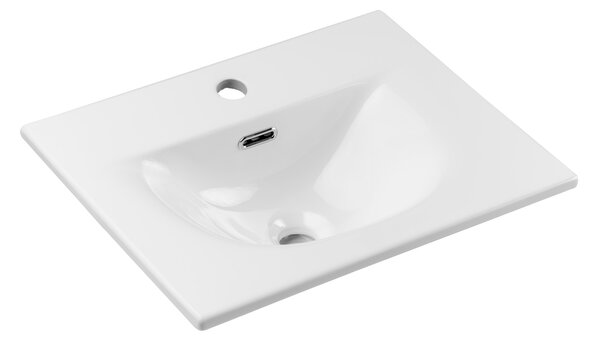 Comad Nábytkové keramické umývadlo SKY 3 50CM, 51x40 cm, biela lesklá