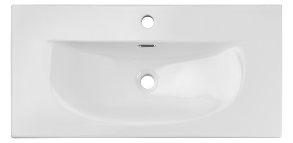 Comad Nábytkové keramické umývadlo SKY 3 80CM, 81x40 cm, biela lesklá