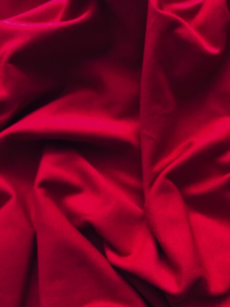 Zdravsi-spanok Posteľná plachta Jersey 030-Červená 90x200 cm