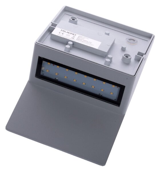 Exteriérové nástenné LED svietidlo Cracks, 1x LED 10w, biele