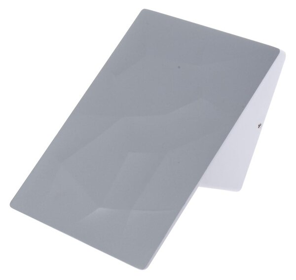 Exteriérové nástenné LED svietidlo Cracks, 1x LED 10w, biele