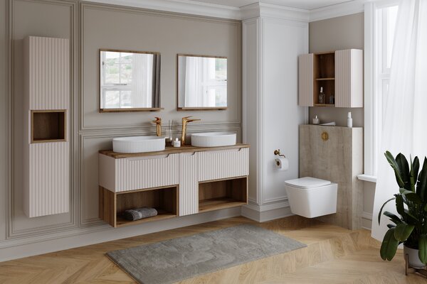 Comad Set kúpeľňového nábytku Nova Cashmere 100 kašmír mat 1