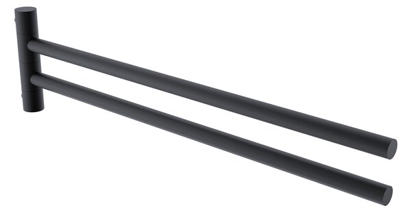 Nimco Držiak na uteráky otočný, 42 cm BORMO čierna - BRC 11096-90