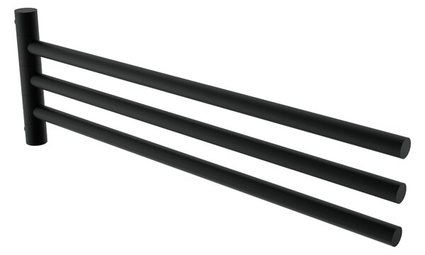 Nimco Držiak na uteráky otočný, 42 cm BORMO čierna - BRC 11096-3-90