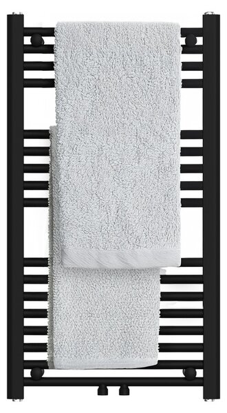 BPS-koupelny Kúpeľňový radiátor CORSO BL 2 50x90 cm, čierny