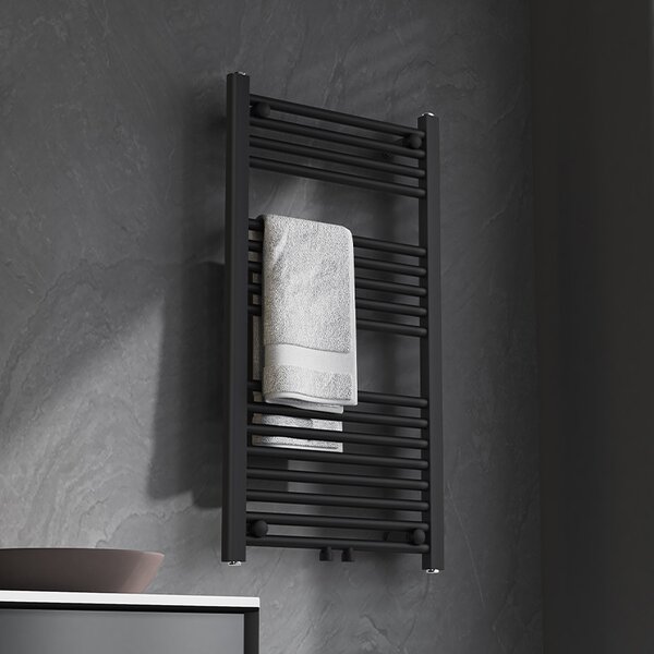 BPS-koupelny Kúpeľňový radiátor CORSO BL 2 50x90 cm, čierny