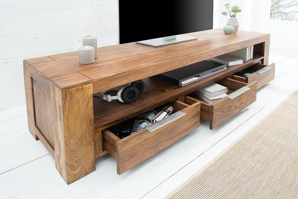Luxusný TV stolík Timber masív 170 cm