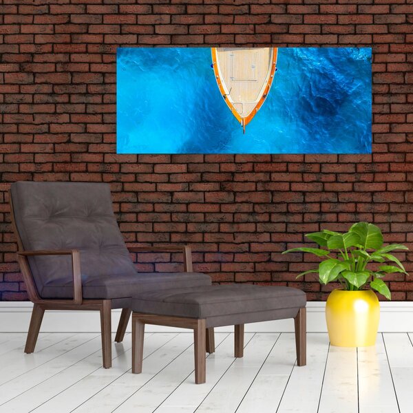 Obraz - Letná loď (120x50 cm)