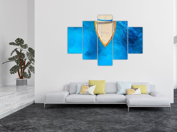 Obraz - Letná loď (150x105 cm)