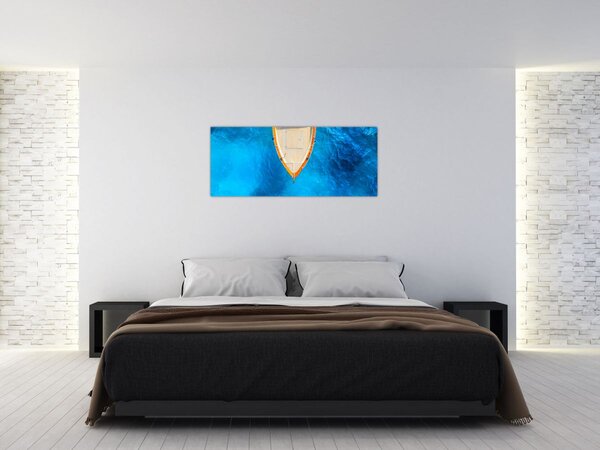 Obraz - Letná loď (120x50 cm)