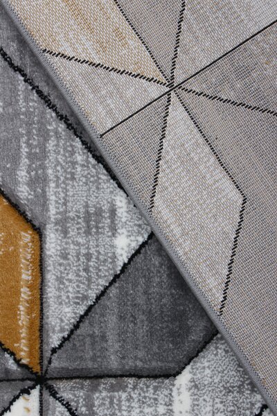 Koberec Cosmic Carving 5103 GREY/GOLD rozmery koberec: 80x150 cm