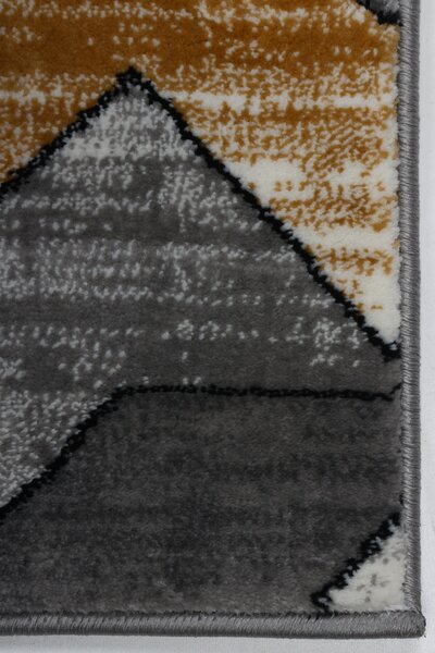 Koberec Cosmic Carving 5103 GREY/GOLD rozmery koberec: 80x150 cm
