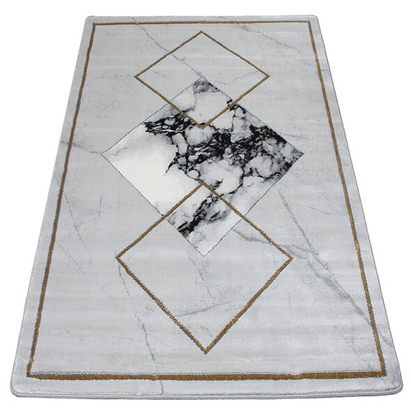 Koberec Diamond K4478G GOLD/GOLD rozmery koberec: 80x150 cm