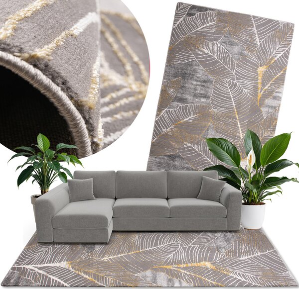 Koberec Diamond K4424G GOLD/GOLD Nicole rozmery koberec: 120x170 cm