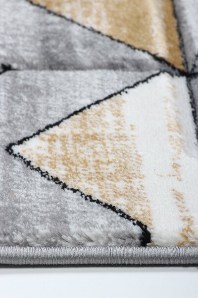 Koberec Cosmic Carving 5103 GREY/GOLD rozmery koberec: 80x150 cm