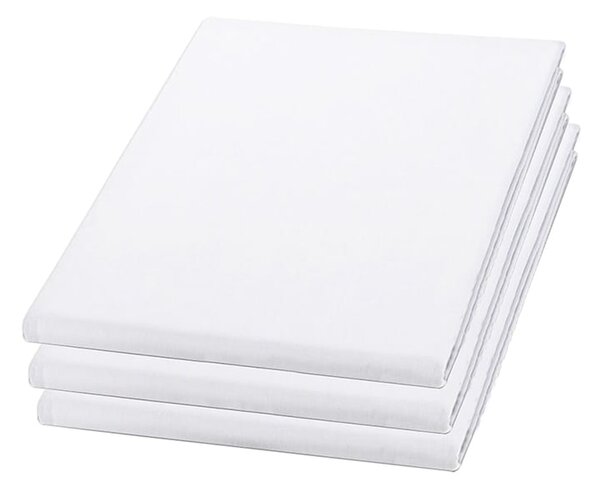 BAVLNENÉ PRESTIERADLO SMOOTH 140X200 CM BIELA