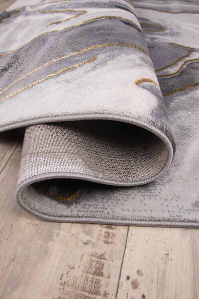 Koberec Diamond K8779G GOLD/GOLD rozmery koberec: 80x150 cm