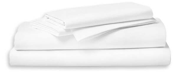 BAVLNENÉ PRESTIERADLO SMOOTH 140X200 CM BIELA