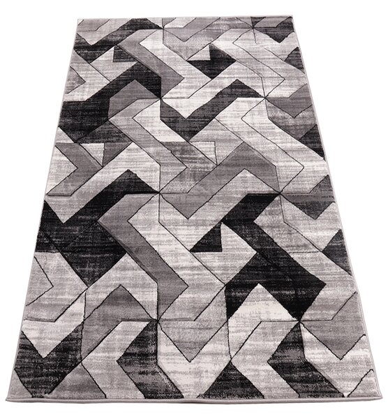 Koberec Cosmic Carving 5103 GREY rozmery koberec: 120x170 cm