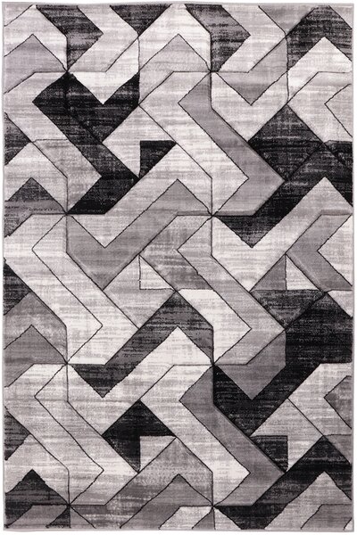 Koberec Cosmic Carving 5103 GREY rozmery koberec: 120x170 cm