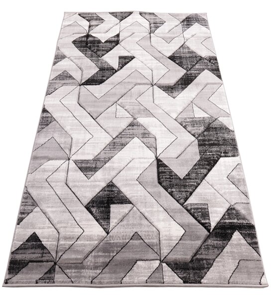 Koberec Cosmic Carving 5103 GREY rozmery koberec: 120x170 cm