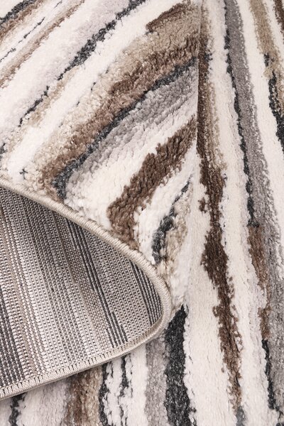 Koberec Bonanza 9202B CREAM/GREY rozmery koberec: 80x150 cm