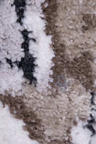 Koberec Bonanza 9103B L.GREY/BROWN rozmery koberec: 120x170 cm