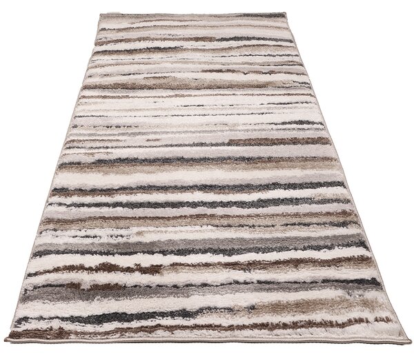 Koberec Bonanza 9202B CREAM/GREY rozmery koberec: 80x150 cm