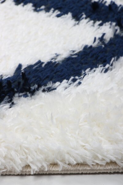 Koberec Boho 656 CREAM/NAVY BLUE rozmery koberec: 60x100 cm