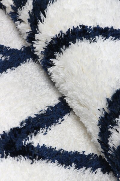 Koberec Boho 656 CREAM/NAVY BLUE rozmery koberec: 60x100 cm