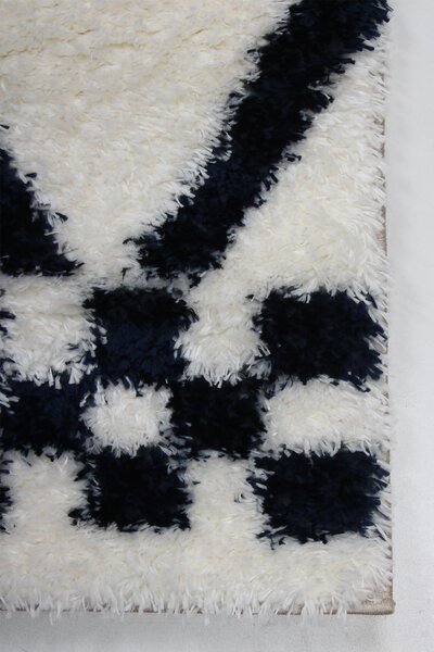 Koberec Boho 656 CREAM/NAVY BLUE rozmery koberec: 60x100 cm
