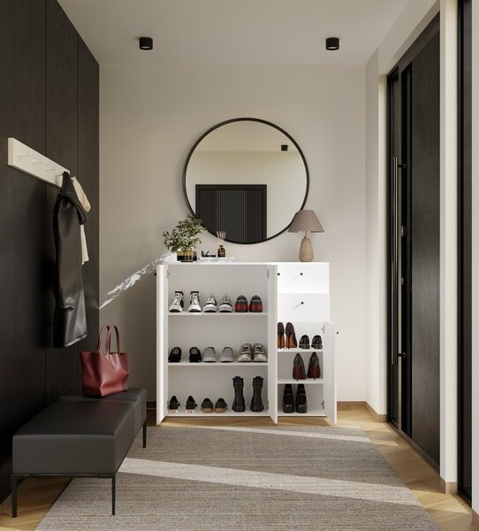 TP Living Komoda Fran 120 cm biela
