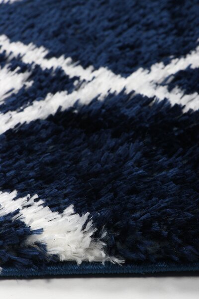 Koberec Boho 590 NAVY BLUE/CREAM rozmery koberec: 60x100 cm