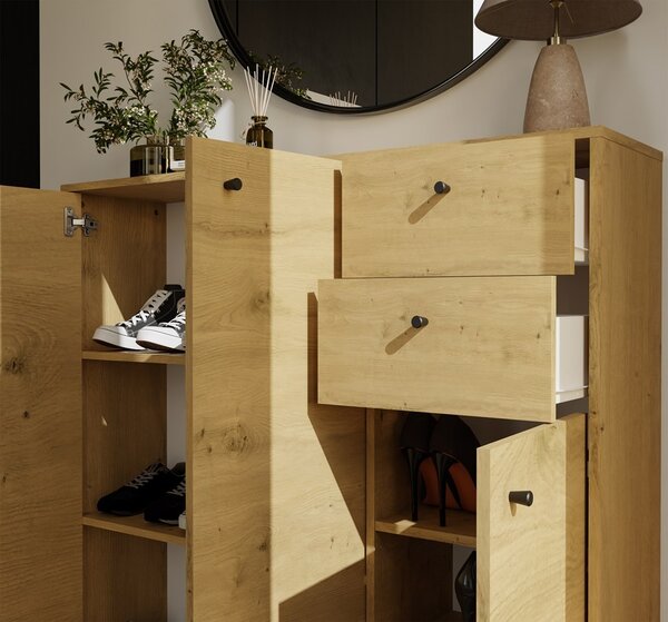 TP Living Komoda Fran 120 cm dub Artisan