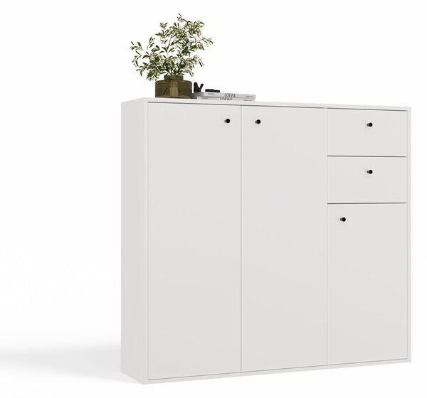 TP Living Komoda Fran 120 cm biela
