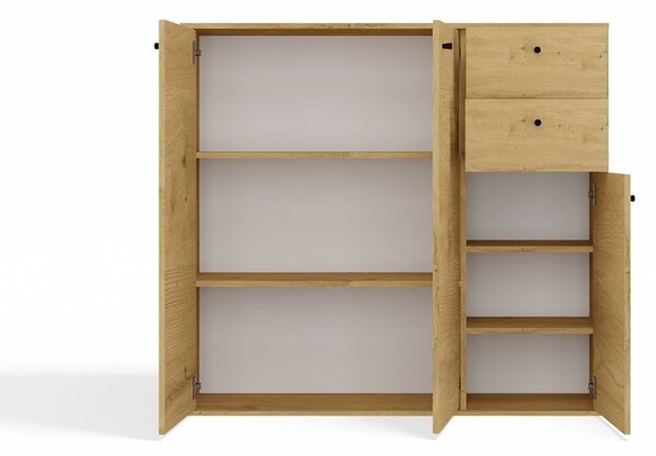TP Living Komoda Fran 120 cm dub Artisan
