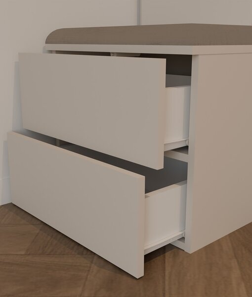 TP Living Predsieňová stena so zrkadlom Haga 1L2S 50 cm kašmír