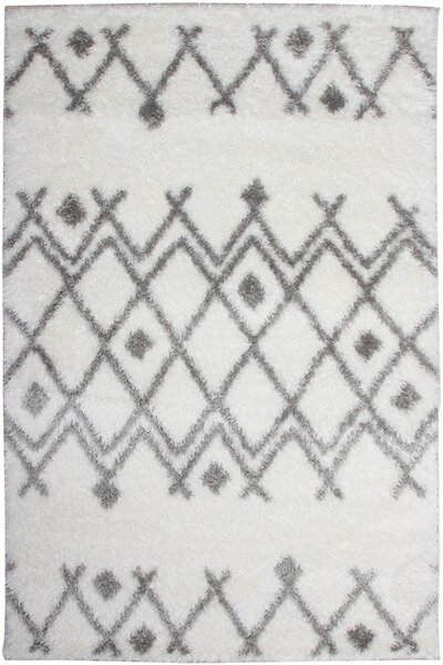 Koberec Boho 590 CREAM/D.GREY rozmery koberec: 80x150 cm