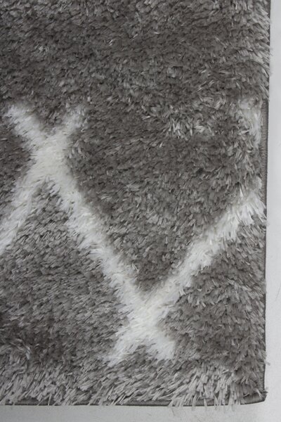 Koberec Boho 590 D.GREY/CREAM rozmery koberec: 60x100 cm