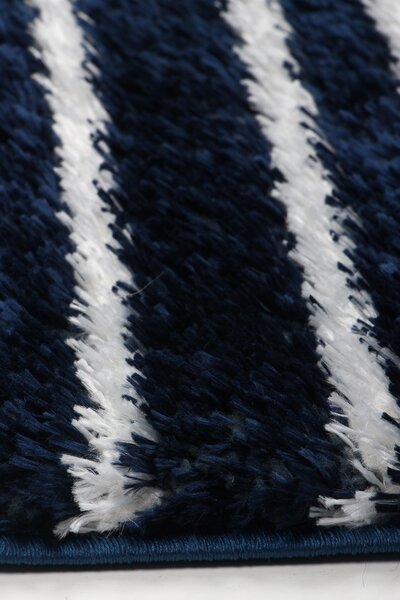 Koberec Boho 610 NAVY BLUE/CREAM rozmery koberec: 80x150 cm