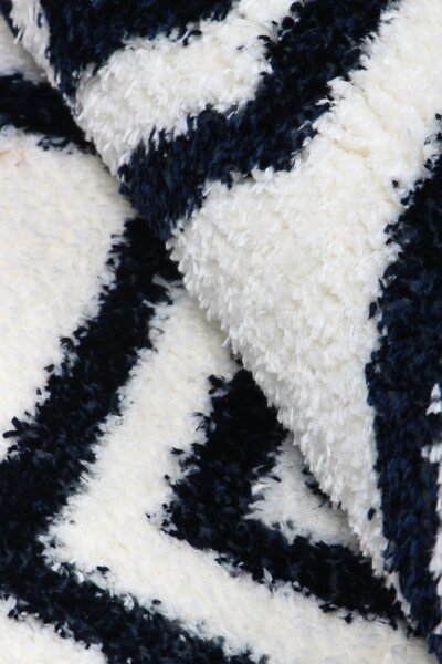 Koberec Boho 638 CREAM/NAVY BLUE rozmery koberec: 60x100 cm