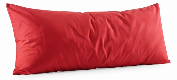 Kvalitex Bavlnená obliečka na relaxačný vankúš červená 45x120cm