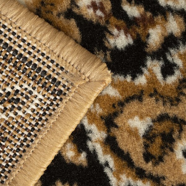Alfa Carpets , Behúň na mieru TEHERAN T-102 beige, šíre 100 cm, béžová, chodba / predsieň