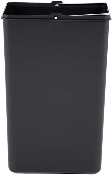 SONGMICS Odpadkový kôš LTB30H na triedený odpad, 2 x 15 L, strieborno / čierny