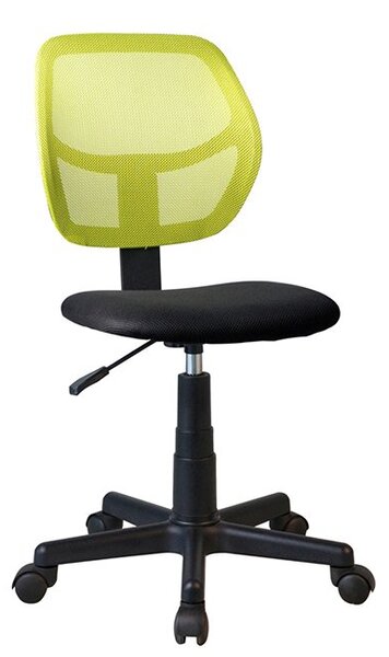Kancelárska stolička Mesh - zelená / čierna