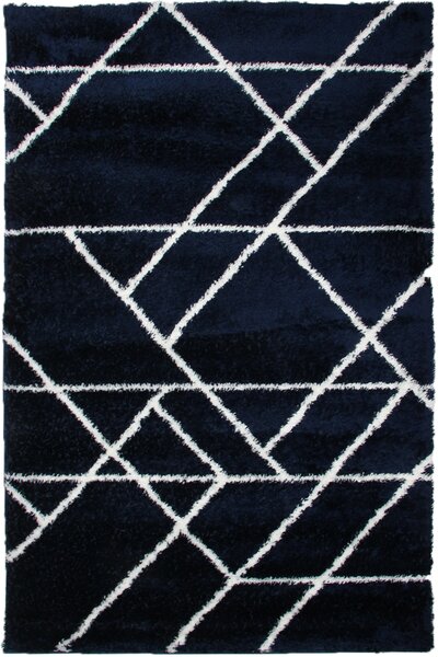 Koberec Boho 659 NAVY BLUE/CREAM rozmery koberec: 80x150 cm