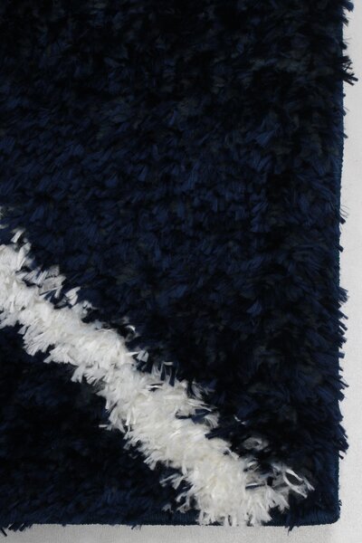 Koberec Boho 613 NAVY BLUE/CREAM rozmery koberec: 80x150 cm